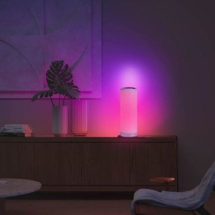 LED RGBW Stmievateľná stolná lampa LED/5W/230V + diaľkové ovládanie