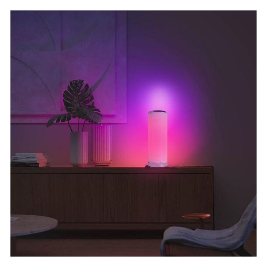 LED RGBW Stmievateľná stolná lampa LED/5W/230V + diaľkové ovládanie