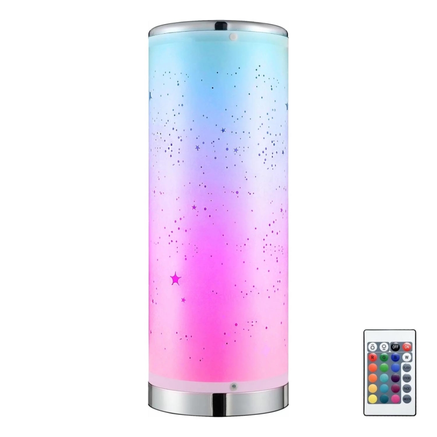 LED RGBW Stmievateľná stolná lampa STELLA MINI LED/5W/5V + diaľkové ovládanie