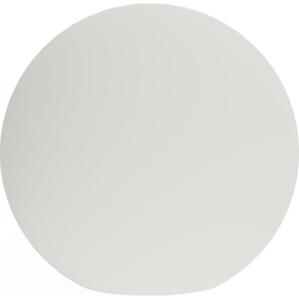 Okrúhla lampa svieti. Ovláda sa diaľkovým ovládaním s tlačidlami pre zapnutie/vypnutie, farebné nastavenia (R, G, W a ďalšie), režim blikania, stmievanie a režim SMOOTH.