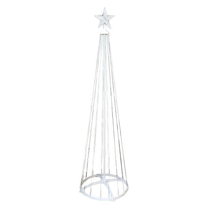 LED RGBW stmievateľná vonkajšia vianočná dekorácia LED/4W/230V 180 cm IP44 stromček + diaľkové ovládanie