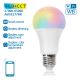 LED RGBW Stmievateľná žiarovka A60 E27/9W/230V 2700-6500K Wi-Fi - Aigostar