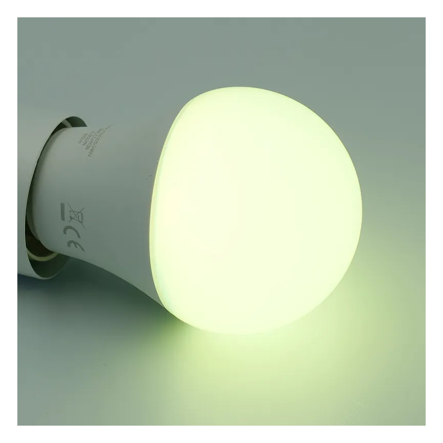 LED RGBW Stmievateľná žiarovka A60 E27/9W/230V 2700-6500K Wi-Fi Tuya
