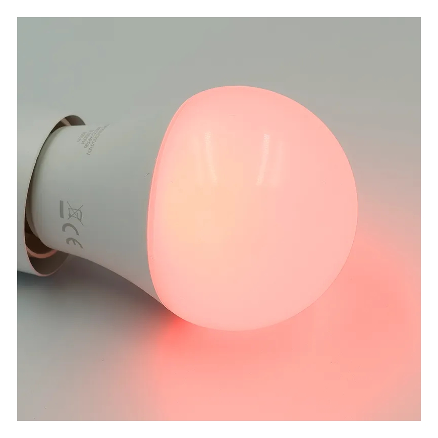 LED RGBW Stmievateľná žiarovka A60 E27/9W/230V 2700-6500K Wi-Fi Tuya