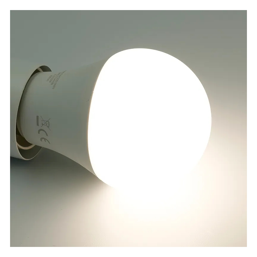 LED RGBW Stmievateľná žiarovka A60 E27/9W/230V 2700-6500K Wi-Fi Tuya