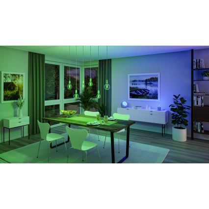 LED RGBW Stmievateľná žiarovka FILAMENT E27/6,3W/230V 2200-6500K - Paulmann 29156