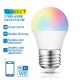 LED RGBW Stmievateľná žiarovka G45 E27/4W/230V 2700-6500K Wi-Fi - Aigostar