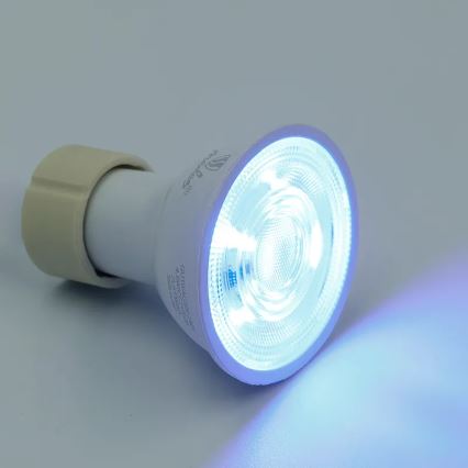 LED RGBW Stmievateľná žiarovka GU10/4,5W/230V 2700-6500K Wi-Fi Tuya