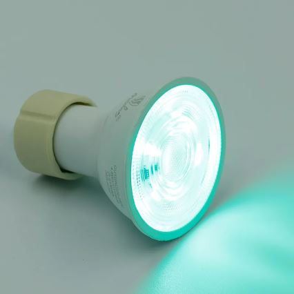 LED RGBW Stmievateľná žiarovka GU10/4,5W/230V 2700-6500K Wi-Fi Tuya