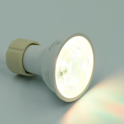 LED RGBW Stmievateľná žiarovka GU10/4,5W/230V 2700-6500K Wi-Fi Tuya