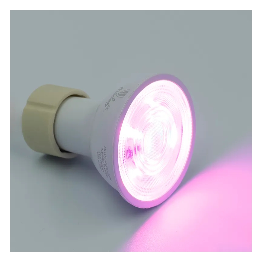 LED RGBW Stmievateľná žiarovka GU10/4,5W/230V 2700-6500K Wi-Fi Tuya
