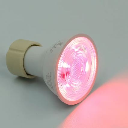 LED RGBW Stmievateľná žiarovka GU10/4,5W/230V 2700-6500K Wi-Fi Tuya