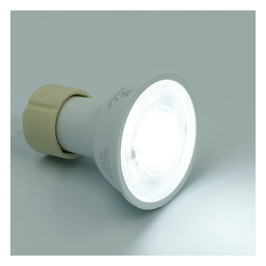 LED RGBW Stmievateľná žiarovka GU10/4,5W/230V 2700-6500K Wi-Fi Tuya
