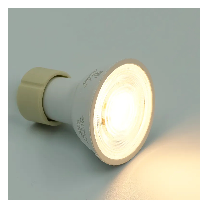 LED RGBW Stmievateľná žiarovka GU10/4,5W/230V 2700-6500K Wi-Fi Tuya