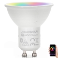 LED RGBW Stmievateľná žiarovka GU10/4,9W/230V 2700-6500K - Aigostar