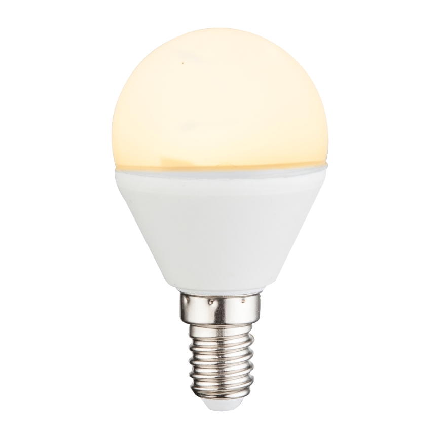LED RGBW Stmievateľná žiarovka E14/4,9W/230V 2700K + diaľkové ovládanie - Globo