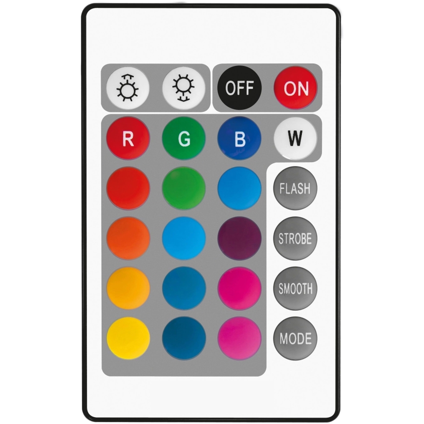 LED RGBW Stmievateľná žiarovka E14/4,9W/230V 2700K + diaľkové ovládanie - Globo