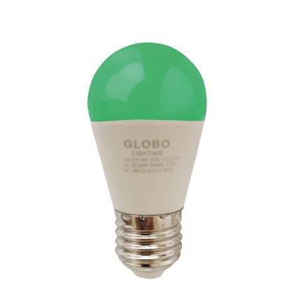 LED RGBW Stmievateľná žiarovka E27/6W/230V 3000K + diaľkové ovládanie - Globo