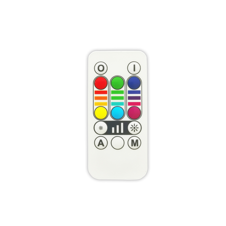 LED RGBW Stmievateľná žiarovka E27/6W/230V 3000K + diaľkové ovládanie - Globo