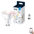 LED RGBW Stmievateľná žiarovka PAR16 GU10/4,7W/230V 2200-6500K CRI 90 Wi-Fi - WiZ