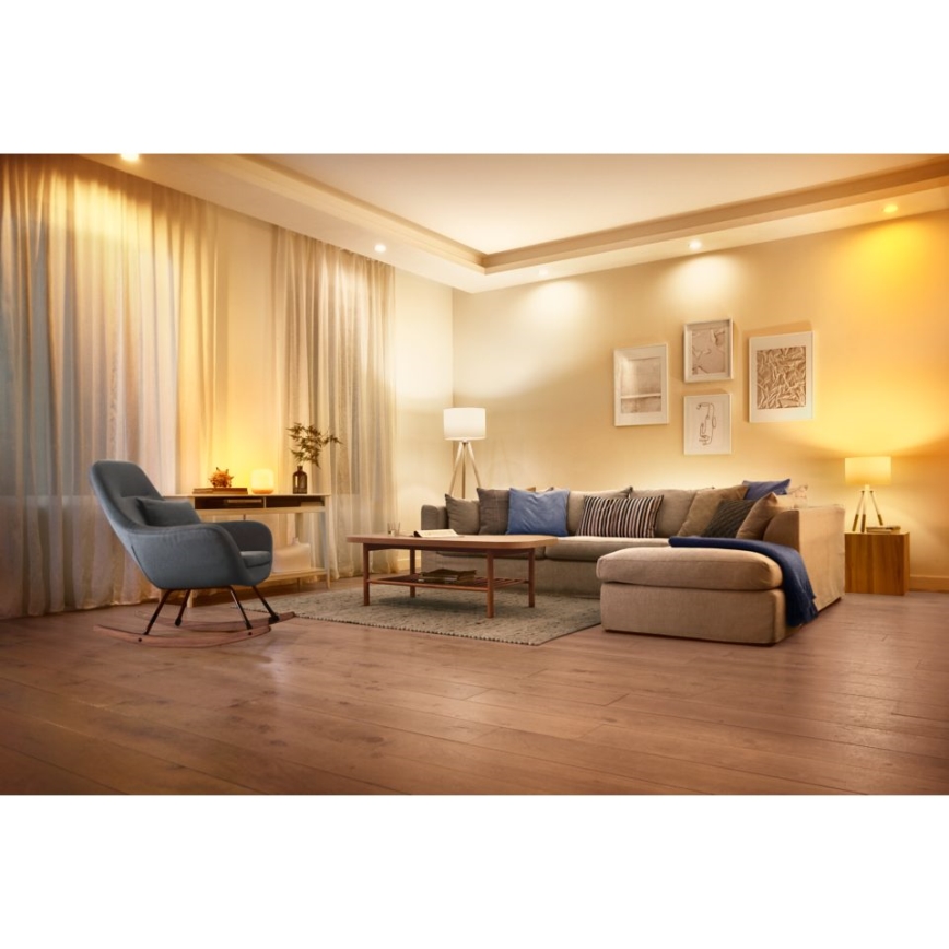 LED RGBW Stmievateľná žiarovka PAR16 GU10/4,7W/230V 2200-6500K CRI 90 Wi-Fi - WiZ