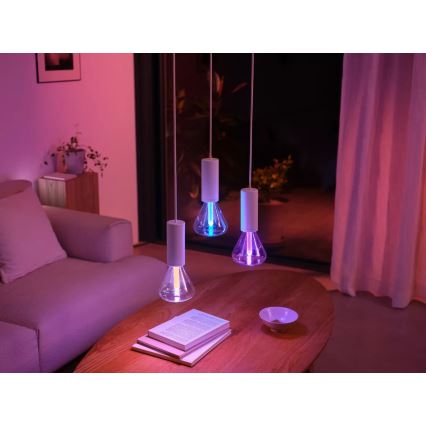 LED RGBW Stmievateľná žiarovka Philips Hue White And Color Ambiance E27/6,8W/230V 2000-6500K