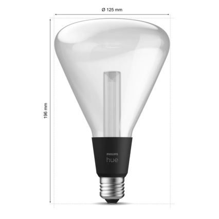 LED RGBW Stmievateľná žiarovka Philips Hue White And Color Ambiance E27/6,8W/230V 2000-6500K
