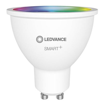 LED RGBW Stmievateľná žiarovka SMART+ GU10/5W/230V 2700K-6500K Wi-Fi - Ledvance