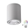 LED RGBW Stmievateľné bodové svietidlo JUPITER 1xE27/6,5W/230V 2700-6500K Wi-Fi pr. 9,8 cm šedá