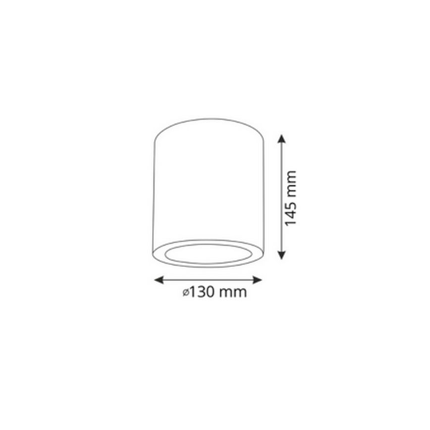 LED RGBW Stmievateľné bodové svietidlo JUPITER 1xE27/6,5W/230V 2700-6500K Wi-Fi pr. 13 cm biele