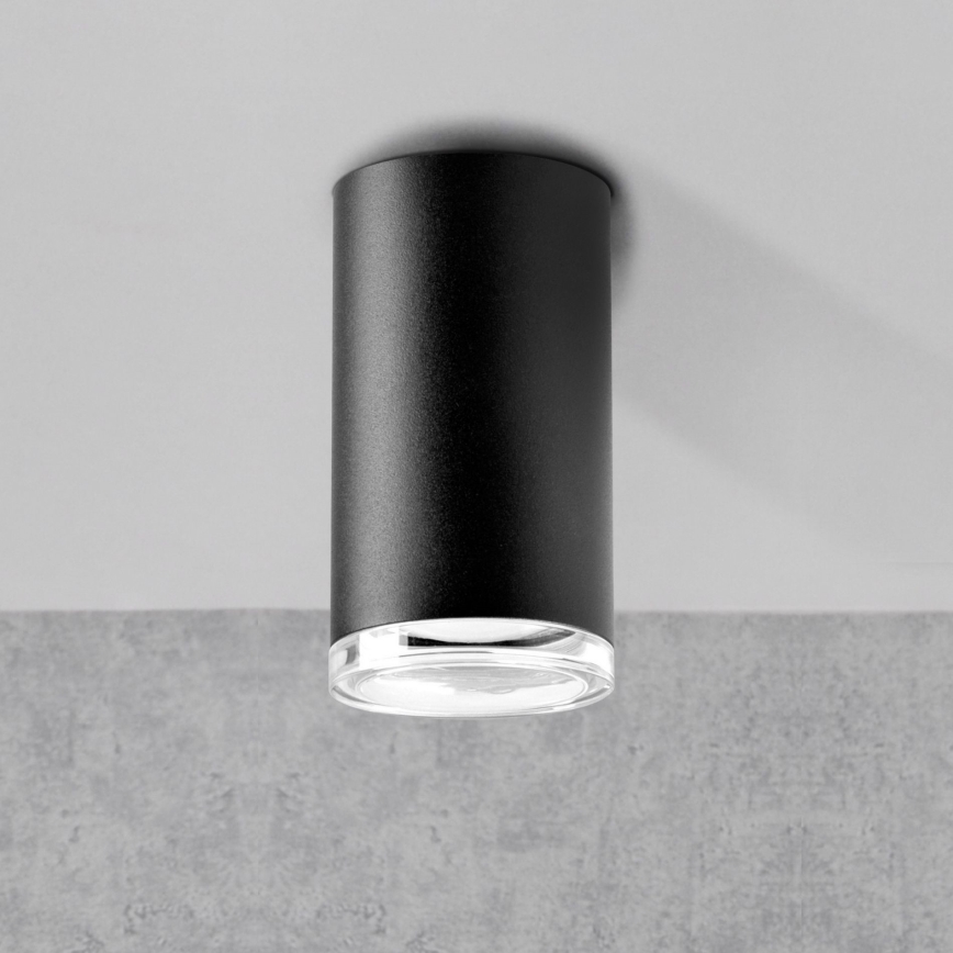 LED RGBW Stmievateľné kúpeľňové bodové svietidlo TURYN 1xGU10/6,5W/230V 2700-6500K Wi-Fi IP44 čierna