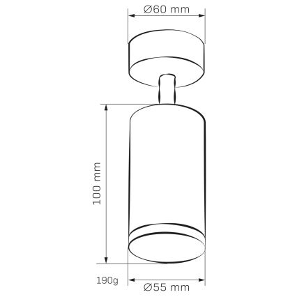 LED RGBW Stmievateľné kúpeľňové bodové svietidlo TURYN 1xGU10/6W/230V 3000K IP44 biela + diaľkové ovládanie