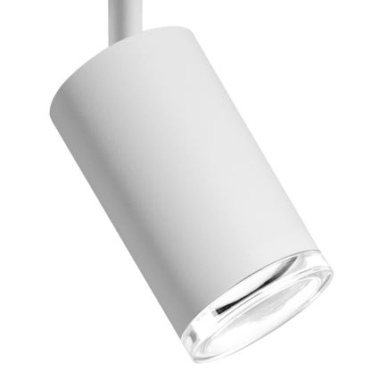 LED RGBW Stmievateľné kúpeľňové bodové svietidlo TURYN 2xGU10/6W/230V 3000K IP44 biele + diaľkové ovládanie