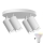 LED RGBW Stmievateľné kúpeľňové bodové svietidlo TURYN 4xGU10/6,5W/230V 2700-6500K Wi-Fi IP44 biela