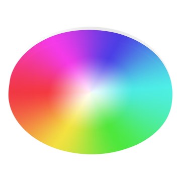 LED RGBW Stmievateľné kúpeľňové stropné svietidlo LED/24W/230V 3000-6500K priemer 33 cm IP54 biela Wi-Fi
