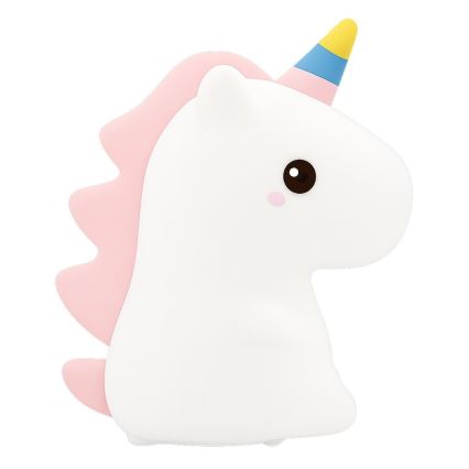 LED RGBW Stmievateľné nabíjacie dotykové detské nočné svetlo UNICORN LED/1W/5V 1200 mAh