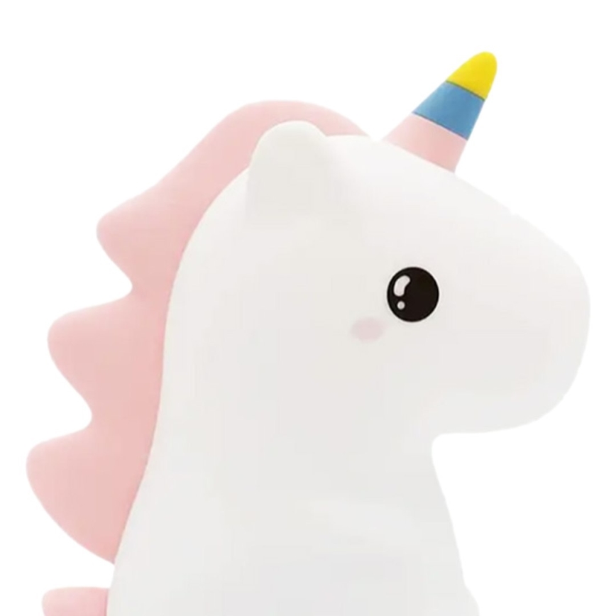 LED RGBW Stmievateľné nabíjacie dotykové detské nočné svetlo UNICORN LED/1W/5V 1200 mAh