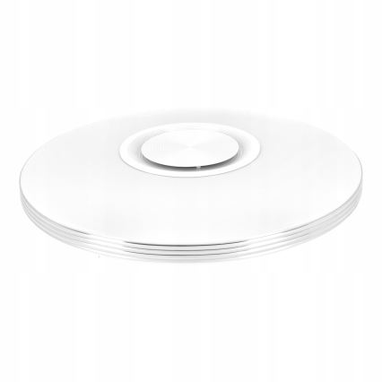 LED RGBW stmievateľné stropné svietidlo s reproduktorom LED/60W/230V 3000-6000K priemer 40 cm biele + diaľkové ovládanie