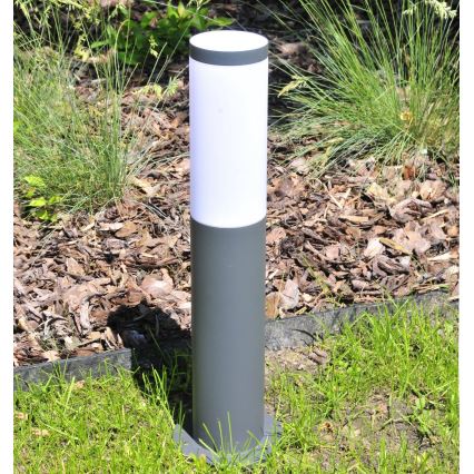 LED RGBW Stmievateľná vonkajšia lampa OSLO 1xE27/6,5W/230V 2700-6500K Wi-Fi 45 cm IP44 antracit