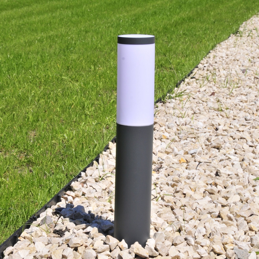 LED RGBW Stmievateľná vonkajšia lampa OSLO 1xE27/6,5W/230V 2700-6500K Wi-Fi 45 cm IP44 antracit