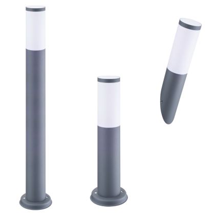 LED RGBW Stmievateľná vonkajšia lampa OSLO 1xE27/6,5W/230V 2700-6500K Wi-Fi 45 cm IP44 antracit
