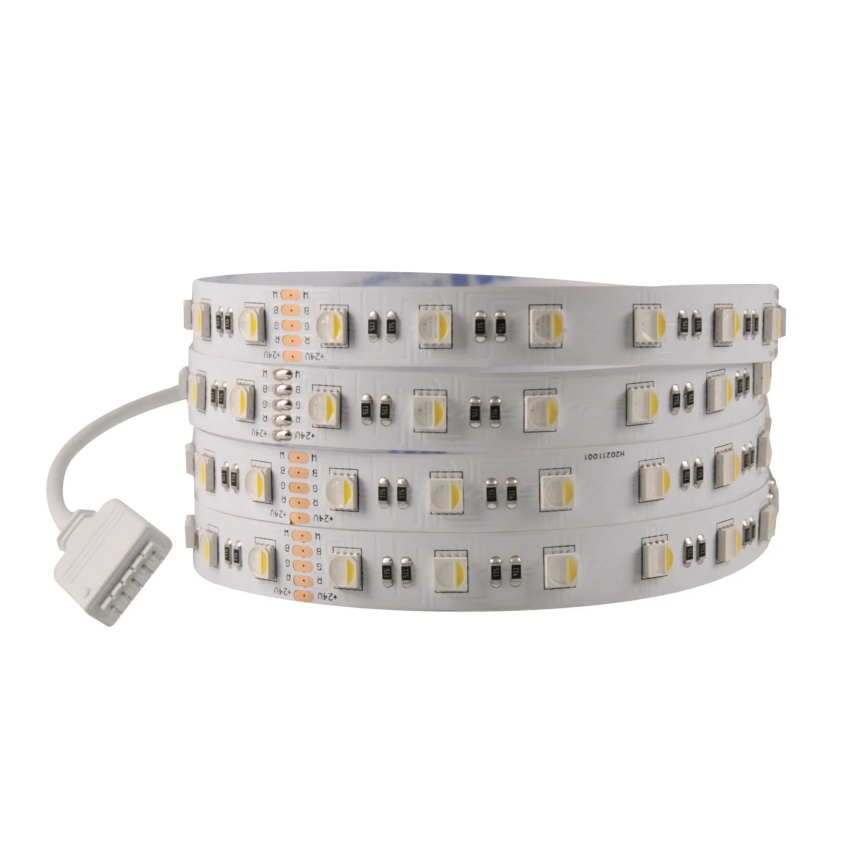 LED RGBW Stmievateľný pásik 3m LED/22W/24/230V + diaľkové ovládanie
