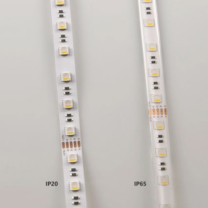LED RGBW Stmievateľný pásik 3m LED/22W/24/230V + diaľkové ovládanie