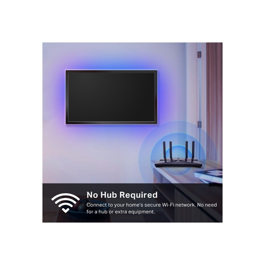 LED RGBW stmievateľný pásik 5 m LED/13W/230V Wi-Fi