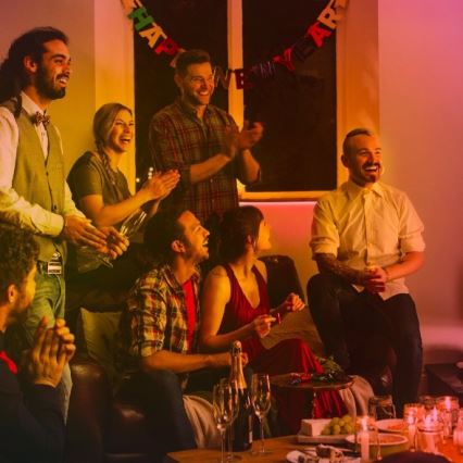 LED RGBW stmievateľný pásik 5 m LED/20,5W/230V Wi-Fi