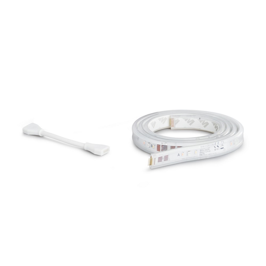 LED RGBW stmievateľný pásik Philips Hue WHITE AND COLOR AMBIANCE 1 m LED/11 W/12 V
