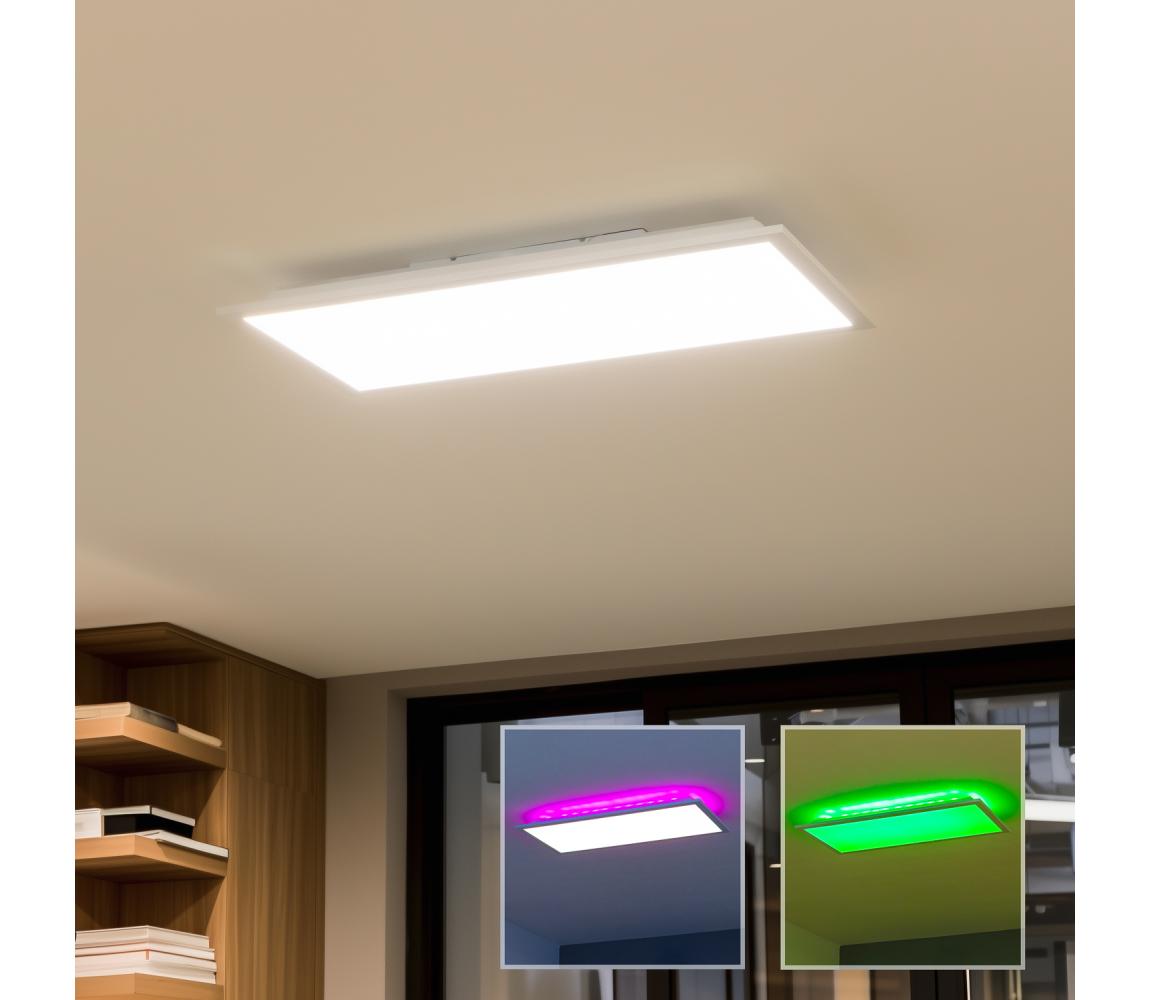 LED RGBW stmievateľný prisadený panel LED/22W/230V 2700-6500K 29,5x59,5 cm + DO 9A22046