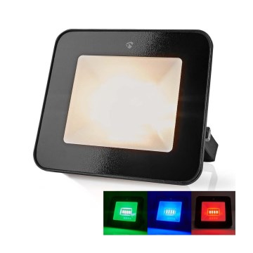 LED RGBW Stmievateľný reflektor do zásuvky SmartLife LED/20W/230V Wi-Fi IP65 2700-6500K
