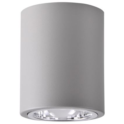 LED RGBW Stmievateľné bodové svietidlo JUPITER 1xE27/6,5W/230V 2700-6500K Wi-Fi pr. 9,8 cm sivá