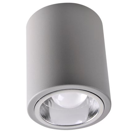 LED RGBW Stmievateľné bodové svietidlo JUPITER 1xE27/6,5W/230V 2700-6500K Wi-Fi pr. 9,8 cm sivá